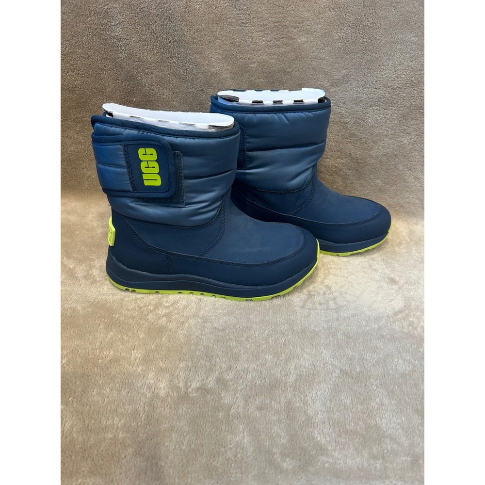 UGG Boys 1  Kids' Toty Weather Winter Boots Concord Blue Sulfur Green Waterproof